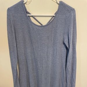 Francesca Long Sleeve Light Purple Dress